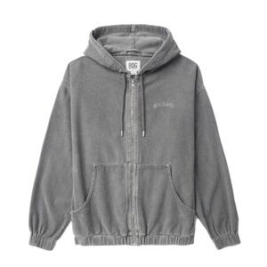 BDG Corduroy Zip Up Hoodie